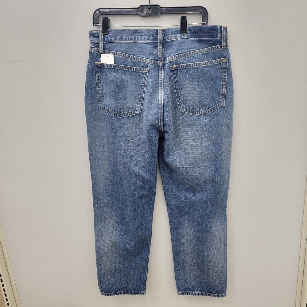 Re/Done Blue Boyfriend Jeans - Picture 4 of 11